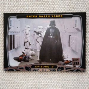 STAR WARS 30th ANNIVERSARY EPISODE IV TOPPS PROMO CARD #P1 2007