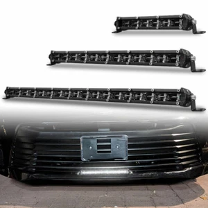 "Super Slim 6D Led Light Barra de Trabajo Una Fila Conducción Todoterreno SUV 4X4 7"" 13"" 20" - Imagen 1 de 18