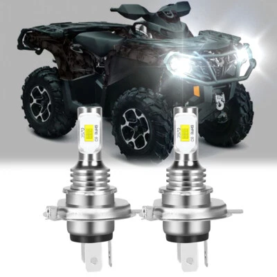 Faros LED H4 9003 para Can-Am Outlander Max 400 500 570 650 800R DS450 Foto 1 de 4