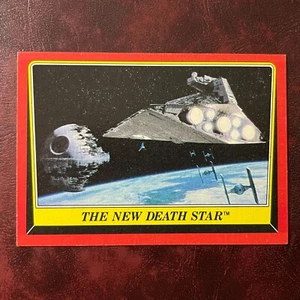 1983 Topps Star Wars RETURN OF THE JEDI Set THE NEW DEATH STAR #9 - NR-MINT - Picture 1 of 1