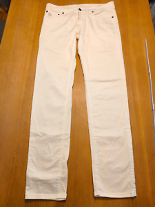 G-STAR Herren-Jeans  3301 Low Tapered  Weiß   W30 L32  bitte Maße beachten!