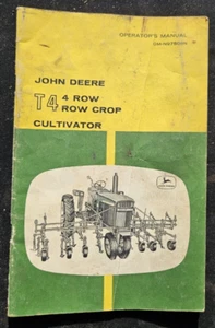 John Deere T4 -  4 Row Crop Cultivator Operator's Manual - Picture 1 of 3