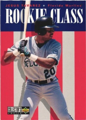 1996 Collector's Choice #26 Jesus Tavarez  Florida Marlins Rookie Class - Image 1 of 2