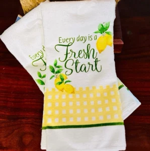 2~Lemon Hand Towels - Bild 1 von 1