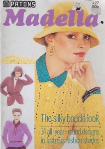 Madella Tops Sweaters Knitting Silky Look Patterns Projects Crafts - Picture 1 of 3