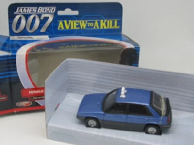CORGI JAMES BOND 007 SECRET AGENT RENAULT 11 PARISIAN TAXI CAB -A VIEW TO A KILL - Image 1 of 4