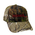 Fisher Metal Detector Mossy Oak Camo Pattern Ball Cap Hat Camouflage FCCAP