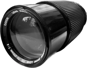 Canon Zoom Lens FD 70-210mm 1:4 Macro Canon FD Mount w/ rear cap - Made in Japan - Imagen 1 de 9