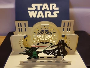 3D Pop Up STARWARS Card. For all Star Wars Fans! All Occasions  - Picture 1 of 4