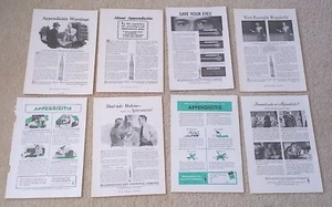 Metropolitan Life Insurance Co.  ( Appendicitis & Eyes)  Advertisements Lot of 8 - Picture 1 of 1