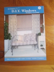 BOOK GET CREATIVE D.I.Y. WINDOWS DESIGNER COVERINGS GREAT **** MUST SEE - Picture 1 of 2