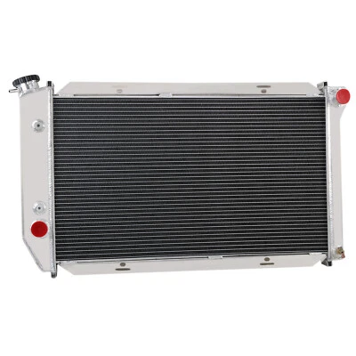 #CC390 Aluminum Radiator 3-ROW For 1972-79 74 75 Ford Thunderbird Elite Ranchero Foto 1 de 4
