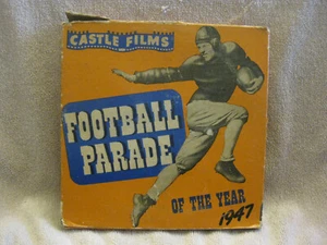 Football Parade of the Year 1947 (Castle Film) 16mm vg condition w/box football  - Picture 1 of 4