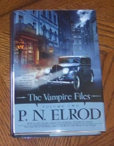 THE VAMPIRE FILES Vol 2 P N Elrod HARDCOVER Art Fire in the Blood on Water NEW - Picture 1 of 1