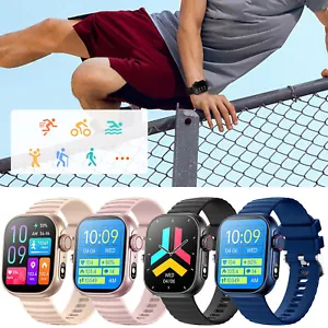 Bluetooth Call Smart Watch Men Heart Rate Waterproof Sport Fitness Tracker Watch - Picture 1 of 28