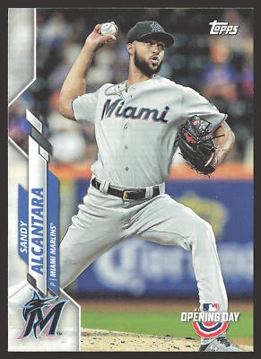 2020 Topps Opening Day #49 Sandy Alcantara - Image 1 of 2