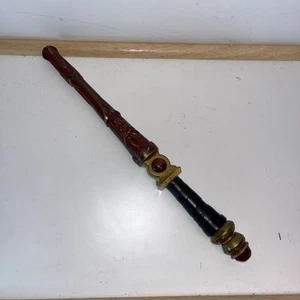 Great Wolf Lodge Dragon MagiQuest Magic Wand Topper Quest Wizard Gold/Red - Picture 1 of 5