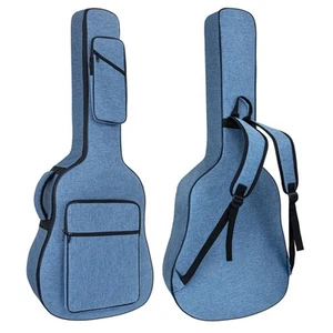39 40 41 Inch Guitar Bag Acoustic Guitar Case, Thick Padding Guitar Gig Bag w... - Picture 1 of 6