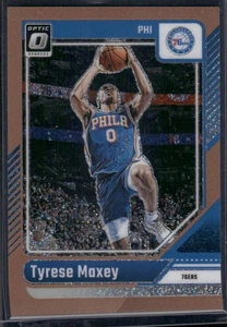 2024-25 Optic #135 Tyrese Maxey Copper Sparkle /99 - Picture 1 of 2