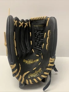 Rawlings Handschuh schwarz SS13W Leder Handfläche RSB Softball Serie 13" Zero Shock RHT - Bild 1 von 8