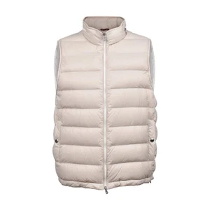BRUNELLO CUCINELLI MEN'S ZIP UP OFF WHITE DOWN FILLED PUFFER VEST JACKET NWT - Picture 1 of 7