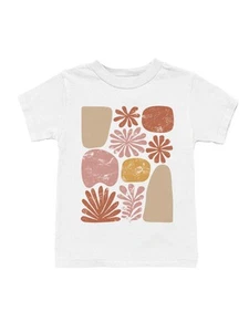 Floral Abstract Graphic Youth's T-shirt - Picture 1 of 6