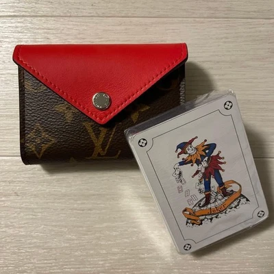 Louis Vuitton Monogram Etui Cult Arsene Playing Cards W/ Card Case GI0014 Unused - Image 1 of 4