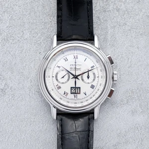 Zenith Chronomaster T Grande Data Cal 4010 - Foto 1 di 13
