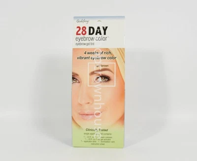 Godefroy 28 Day Eyebrow Color Gel Tint LIGHT BROWN - Image 1 of 2