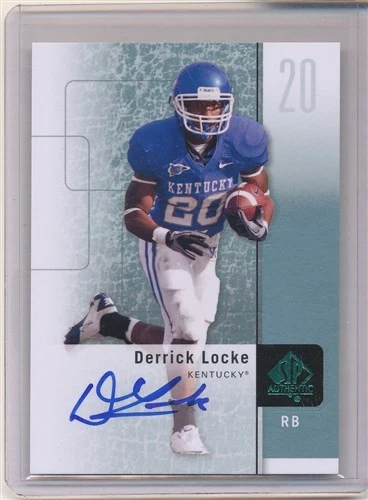 2011 SP AUTHENTIC DERRICK LOCKE AUTOGRAPH - Image 1 of 1