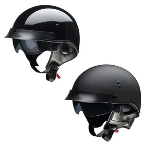 Z1R Vagrant NC Half Face Motorcycle Street Helmet - Pick Size & Color - Picture 1 of 12