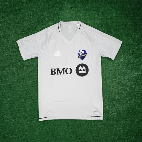 Montreal Impact MLS Adidas Climacool Tiro 17 Grey Team Men's Soccer Jersey Cover