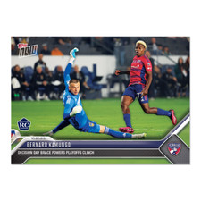 2023 Topps Now MLS 221 BERNARD KAMUNGO FC DALLAS ROOKIE RC PRESALE