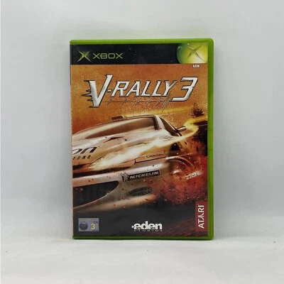 V-Rally 3 Three III Rare Original Microsoft Xbox Game Free Tracked Post PAL - Image 1 of 4
