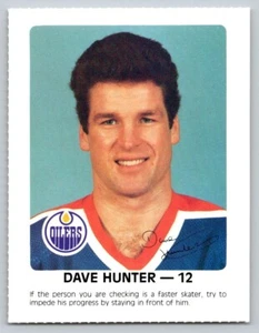 Dave Hunter 1984-85 Edmonton Oilers Red Rooster - Picture 1 of 1
