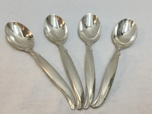 Juego de 4 cucharas de 6 pulgadas Rogers Bros FLAIR 1847 vintage años 50 - Imagen 1 de 7