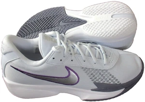 Nike Men's Air Zoom G.T. Cut Academy Basketball Shoes Grey Purple Size 9.5 NEW - Picture 1 of 5