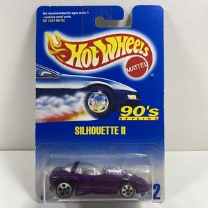 Hot Wheels No.212 #5267 Silhouette II - 5 Dot- Blue/Wht Card -New In Package - Picture 1 of 2