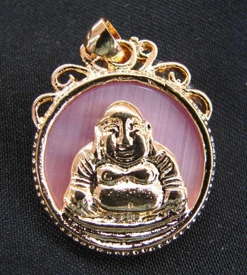 Golden Buddha Pendant - Image 1 of 4