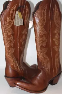 ARIAT Women's Belinda Chic Brown Stretch Fit Leather Boot Size 10 - Picture 1 of 7