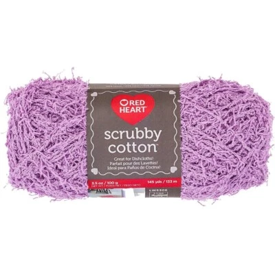NEW! Red Heart Scrubby Yarn - Cotton - Lavender (7503) - Image 1 of 2
