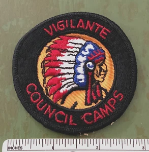Vintage VIGILANTE COUNCIL CAMPS Pfadfinder PATCH Chief BSA Scouting Montana - Bild 1 von 2