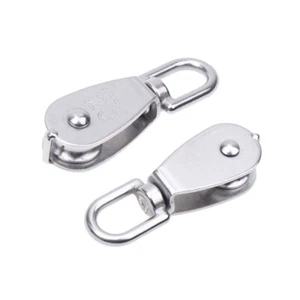 10 Stück Fischernetz Einzelrolle Poly Seilzug Flaschenzug Radblock und - Bild 1 von 11