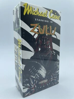 Michael Caine Starring in Zulu Sealed New 2 VHS Tapes 1995 - Image 1 of 4