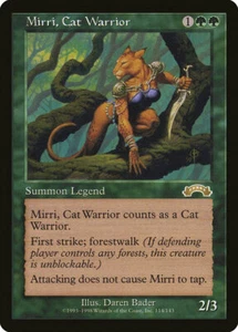Mirri, Cat Warrior - Exodus - Magic the Gathering MTG - Picture 1 of 1