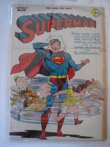 SUPERMAN #40 FN (6.0) DC 1940's COMIC - Picture 1 of 1