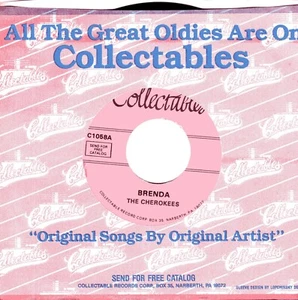 The Cherokees: Brenda / By The Candlelight.. 45 RPM 6068 - Picture 1 of 3