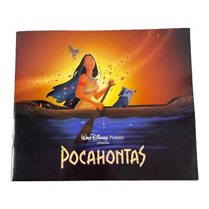 Disney Pocahontas Program Art Movie Premiere in the Park Collection Book 1995