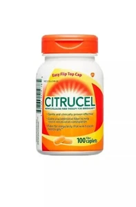 Citrucel Methylcellulose Fiber Caplets for Occasional Constipation Relief,Exp.26 - Picture 1 of 1