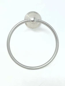 Satin Nickel Handtuchring 6" Durchmesser Halter - Wandmontage, Bad & Küche - Bild 1 von 7